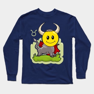 Smiley Taurus Long Sleeve T-Shirt